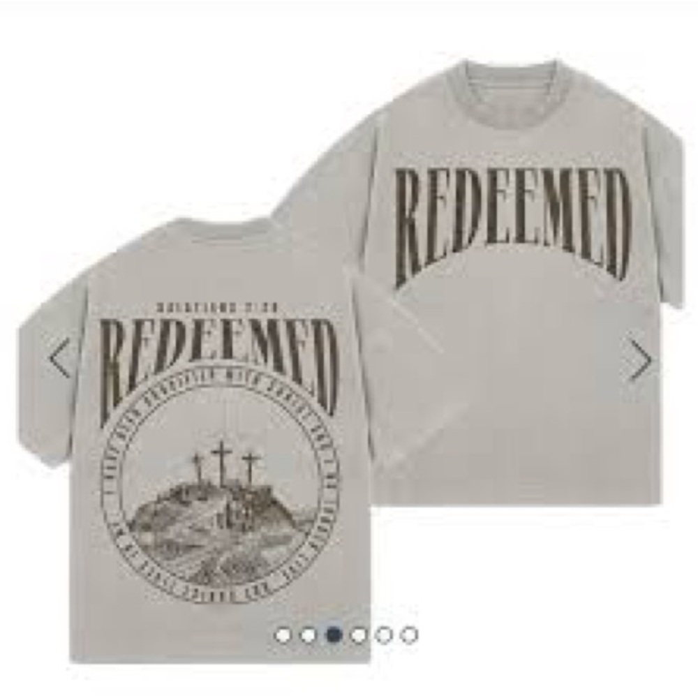 Glo Redeemed T-shirt brand new heavy material size xxl